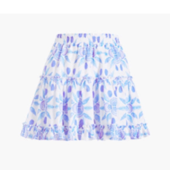 Hill House Home Linen Paz Skirt in M - Picture 2 of 4